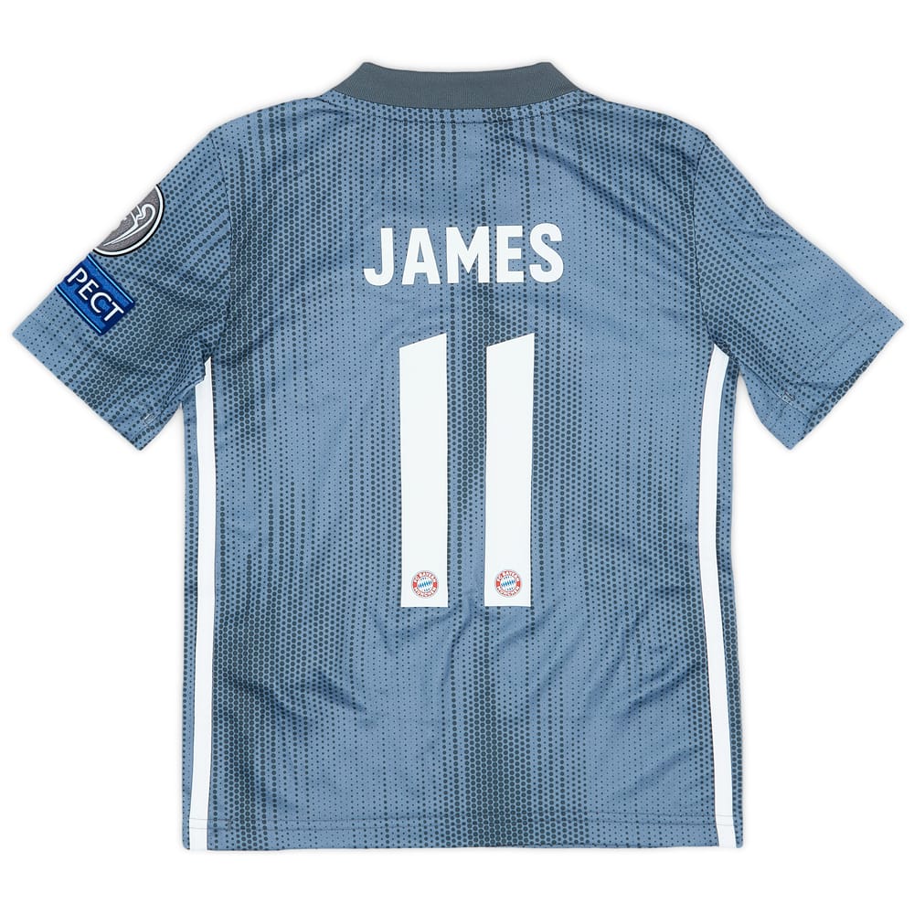 2018-19 Bayern Munich Third Shirt James #11 - 9/10 - (7-8 Years)