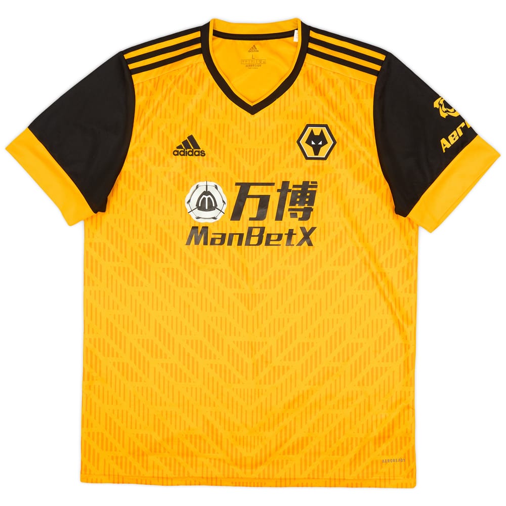 2020-21 Wolves Home Shirt - 9/10 - (L)