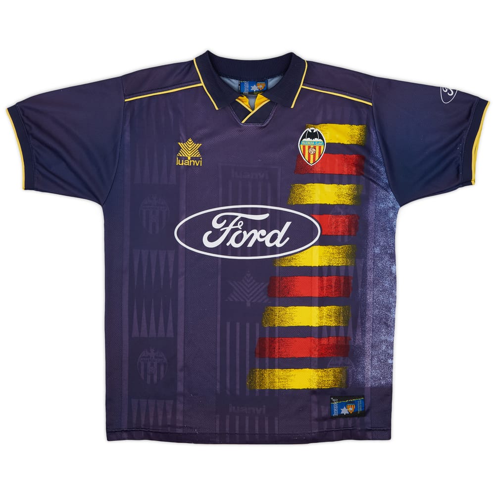 1996-97 Valencia Away Shirt - 8/10 - (M)