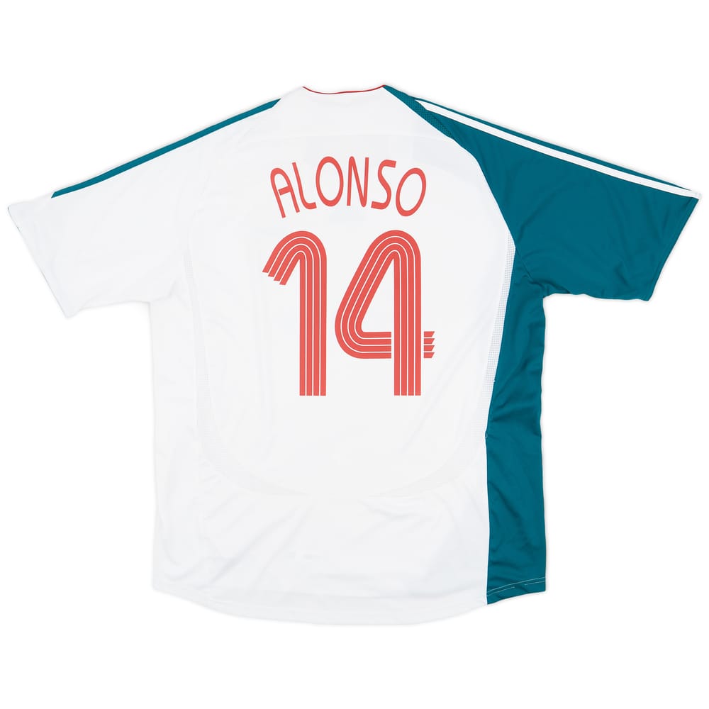 2006-07 Liverpool Third Shirt Alonso #14 - 5/10 - (XL)