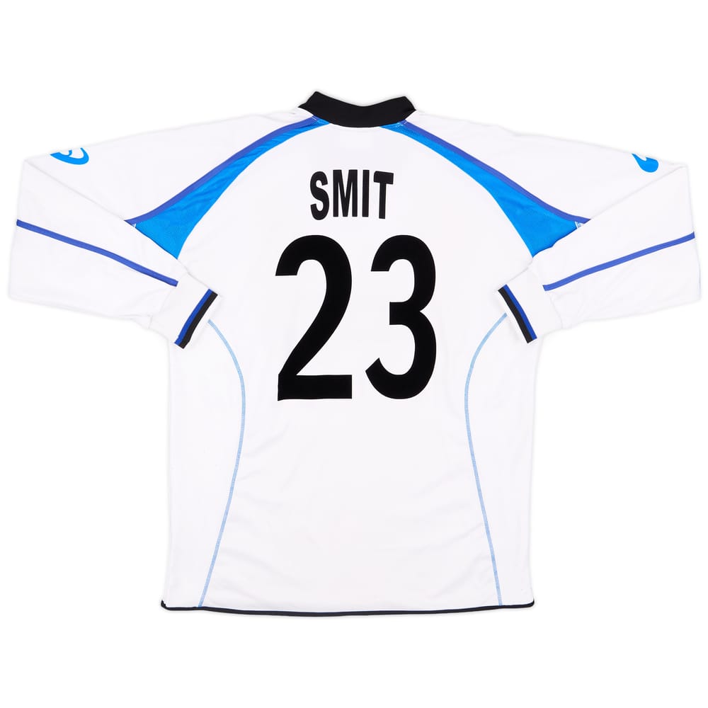 2003-04 Atalanta Match Issue Away L/S Shirt Smit #23