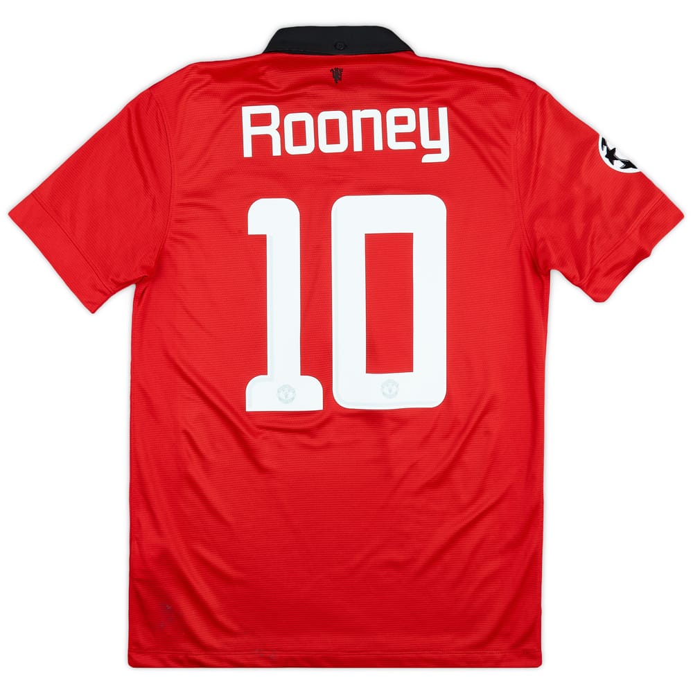 2013-14 Manchester United Home Shirt Rooney #10 - 5/10 - (M)