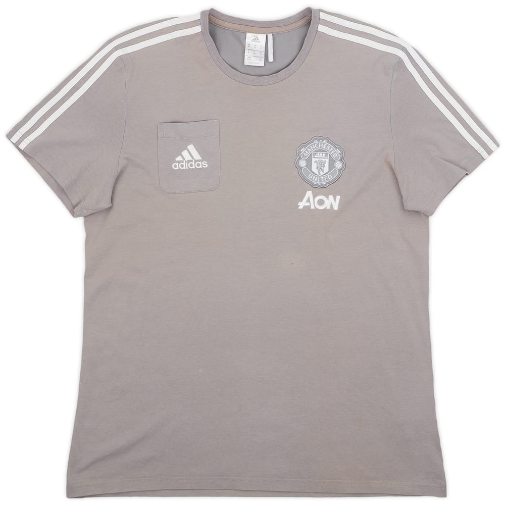 2017-18 Manchester United adidas Training Shirt - 8/10 - (XL)