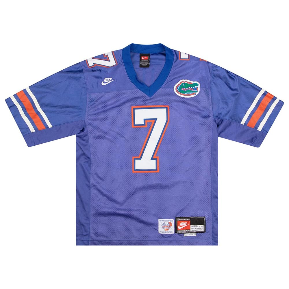 1995-96 Florida Gators Wuerffel #7 Nike Jersey (Home) S