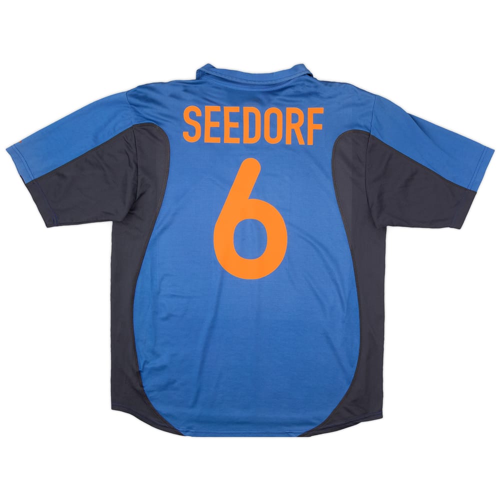 2000-02 Netherlands Away Shirt Seedorf #6 - 7/10 - (L)