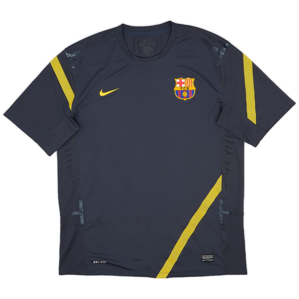 2011-12 Barcelona Nike Authentic Training Shirt - 8/10 - (L)