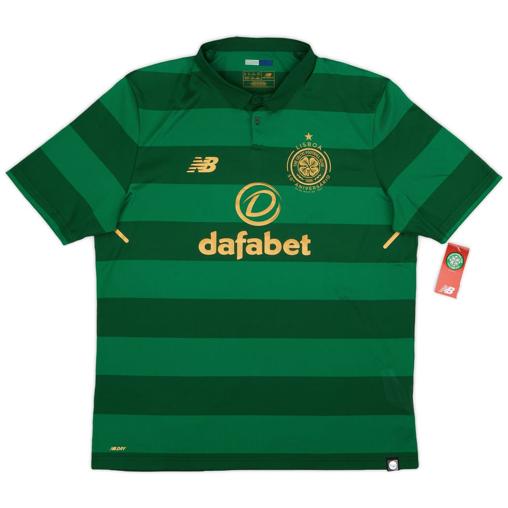 2017-18 Celtic 'Lisbon Lions 50th Anniversary' Away Shirt (XL)
