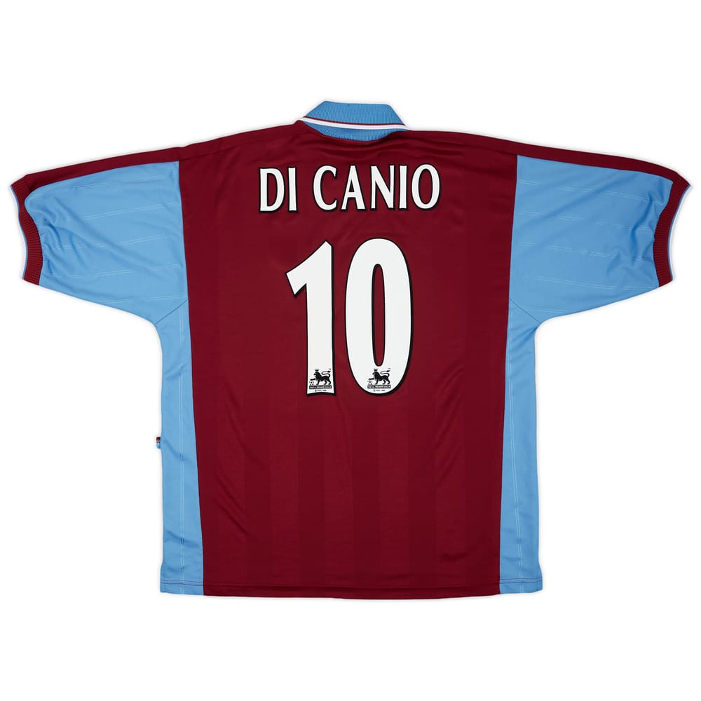 1997-98 West Ham Home Shirt Di Canio #10 - 9/10 - (XL)