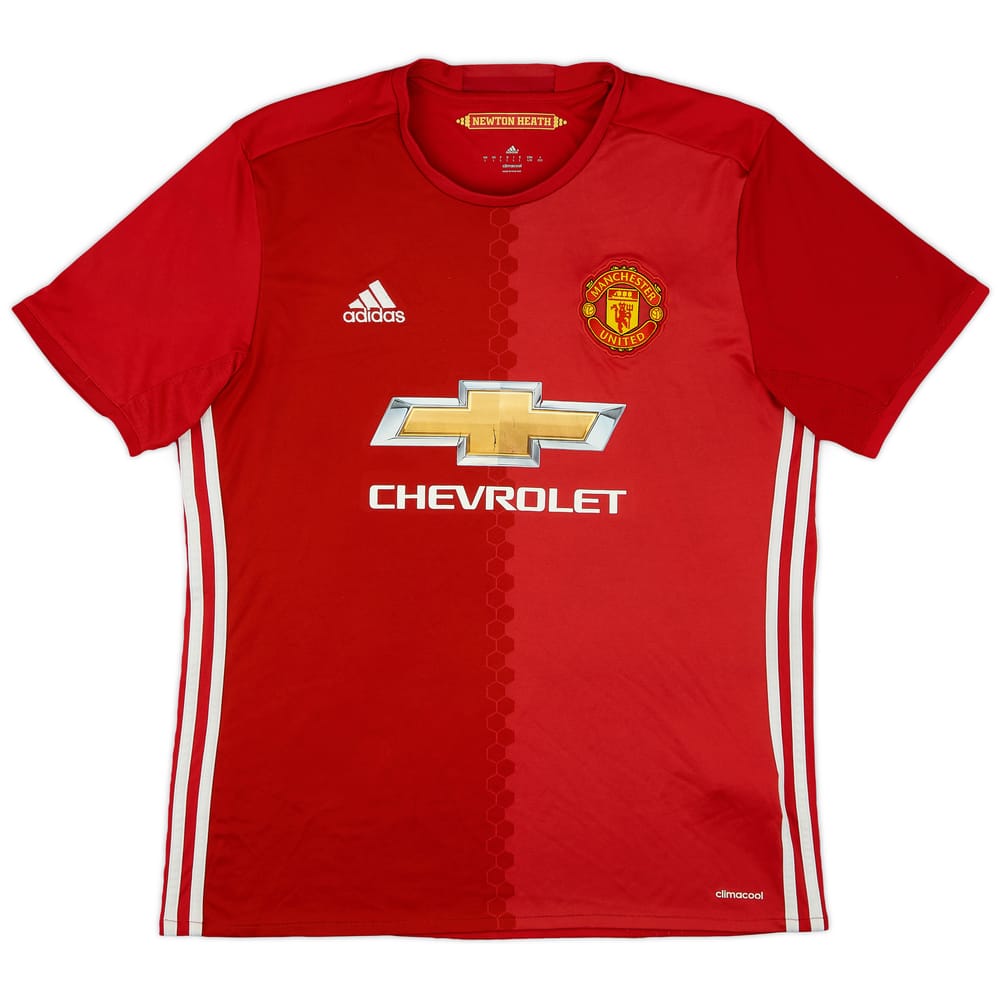 2016-17 Manchester United Home Shirt - 5/10 - (L)