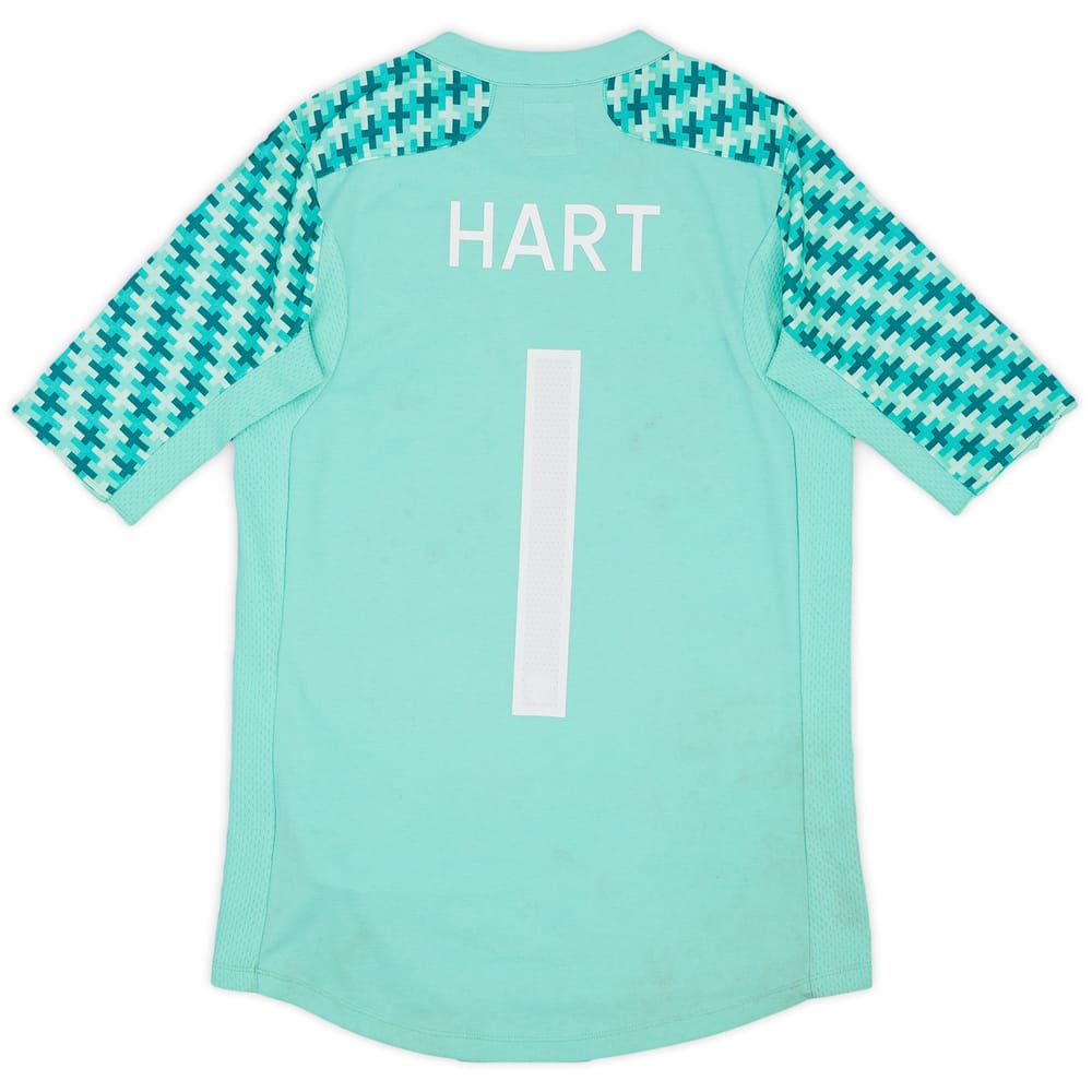 2011-12 England GK Shirt Hart #1 - 7/10 - (XL.Boys)