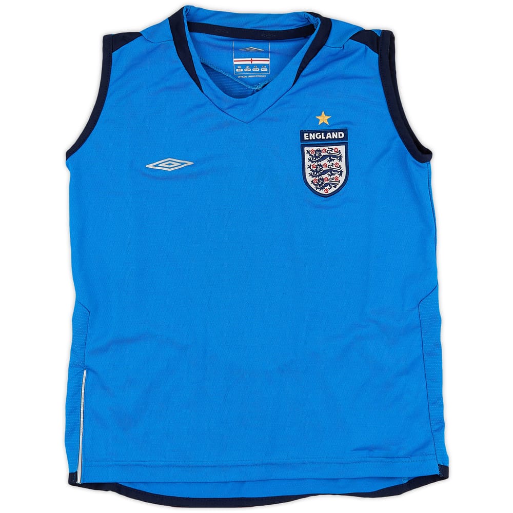2004-05 England Umbro Training Vest - 9/10 - (S.Boys)