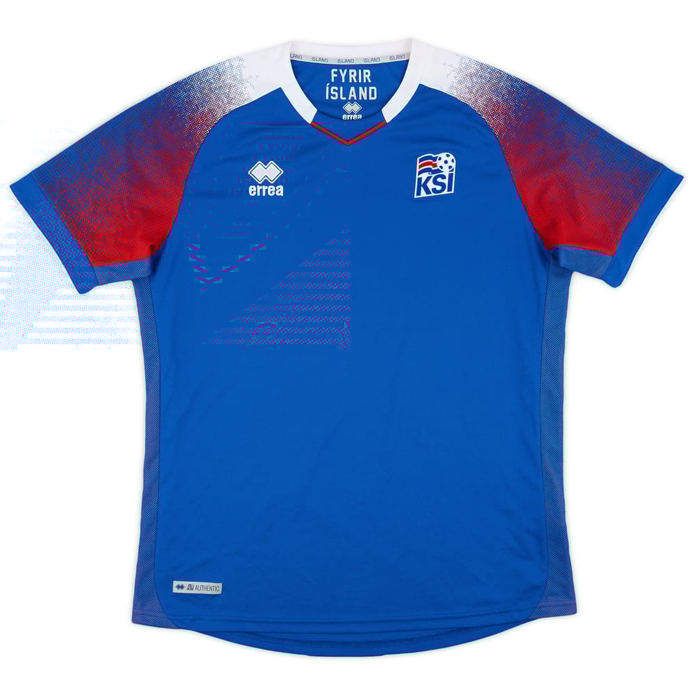 2018-19 Iceland Home Shirt - 8/10 - (XL)