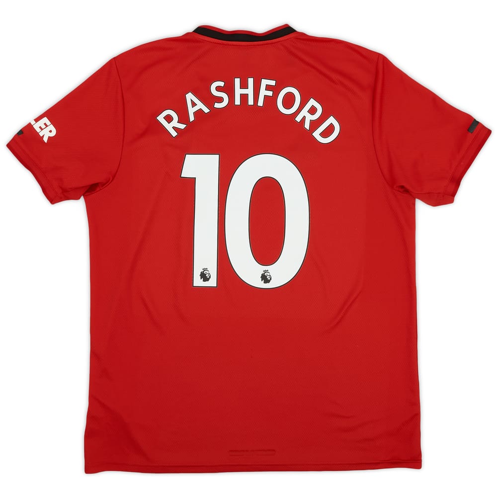 2019-20 Manchester United Home Shirt Rashford #10 - 5/10 - (XL)