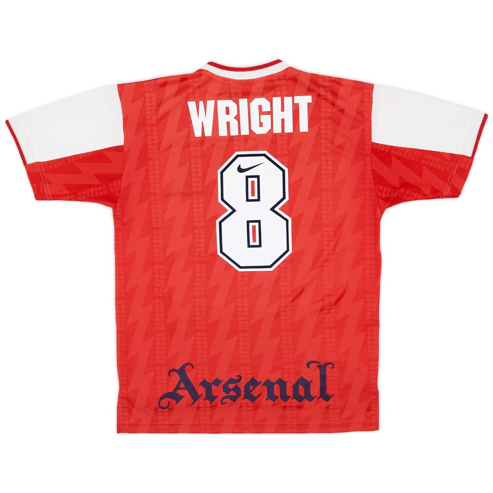 1994-96 Arsenal Home Shirt Wright #8 - 5/10 - (L)