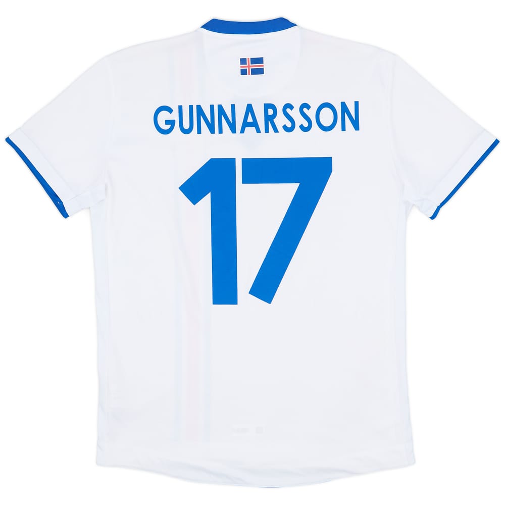 2016-18 Iceland Away Shirt Gunnarsson #17 - 8/10 - (L)