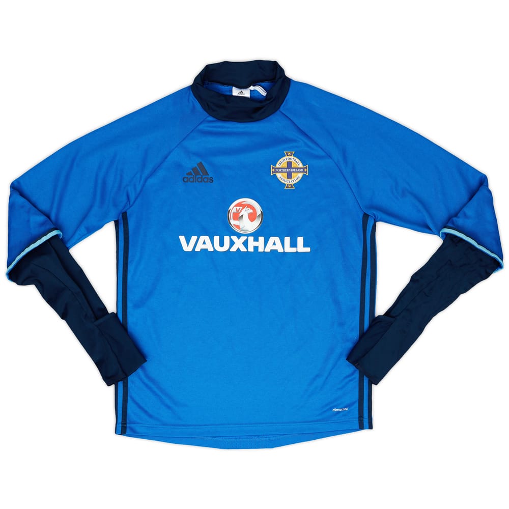 2015-16 Northern Ireland adidas Sweat Top - 9/10 - (M)