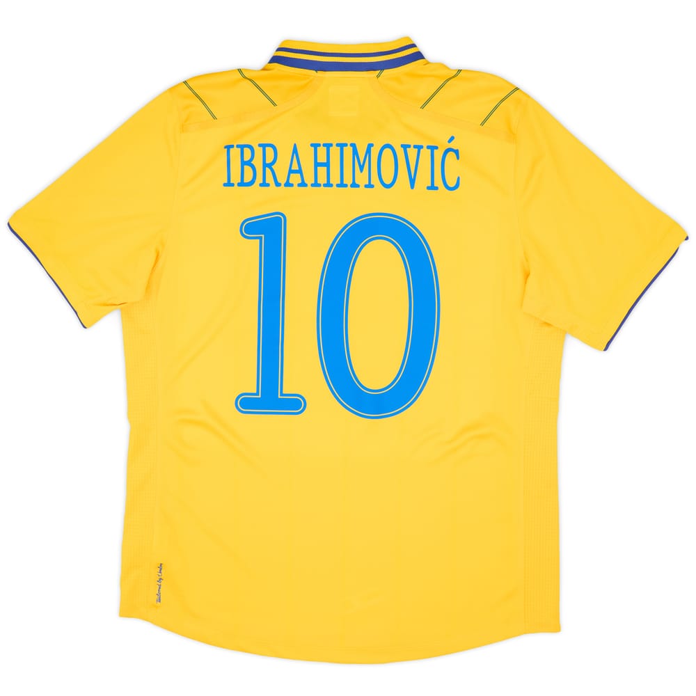 2012-13 Sweden Home Shirt Ibrahimovic #10 (L)
