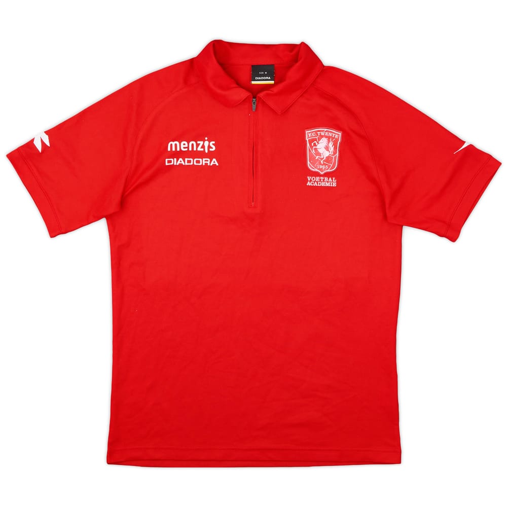 2008-09 FC Twente Academy Diadora 1/4 Zip Polo Shirt - 5/10 - (M)
