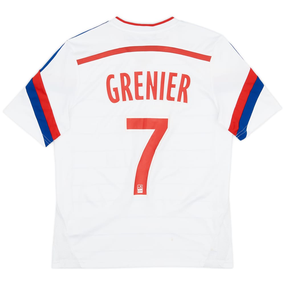 2014-15 Lyon Home Shirt Grenier #7 - 7/10 - (L.Boys)