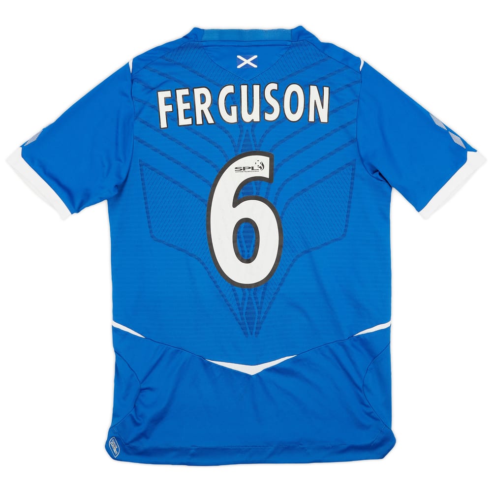 2008-09 Rangers Home Shirt Ferguson #6 - 6/10 - (S)