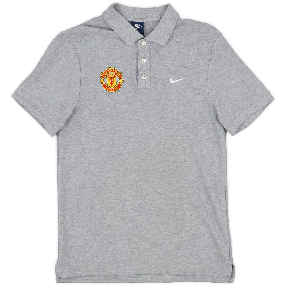 2012-13 Manchester United Nike Polo Shirt - 9/10 - (L)