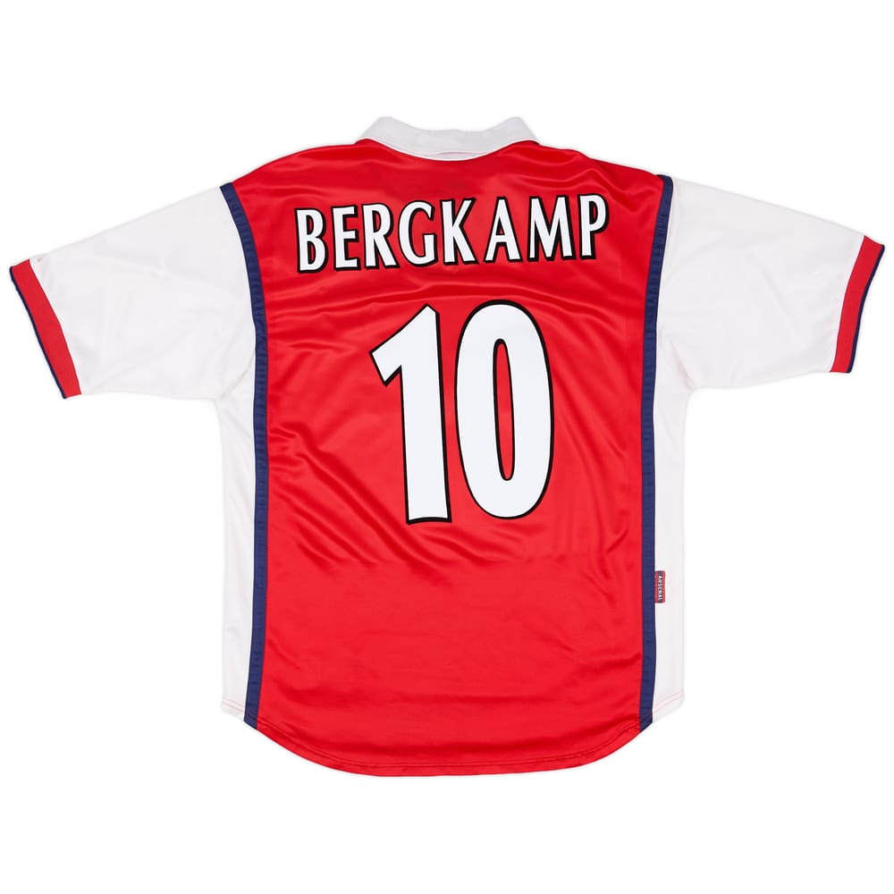 1998-99 Arsenal Home Shirt Bergkamp #10 - 5/10 - (M)
