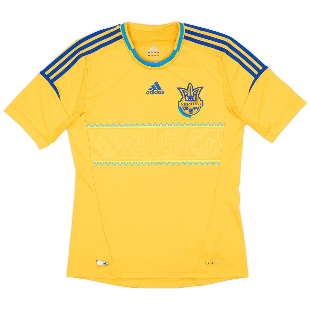 2011-13 Ukraine Home Shirt #9 - 8/10 - (M)