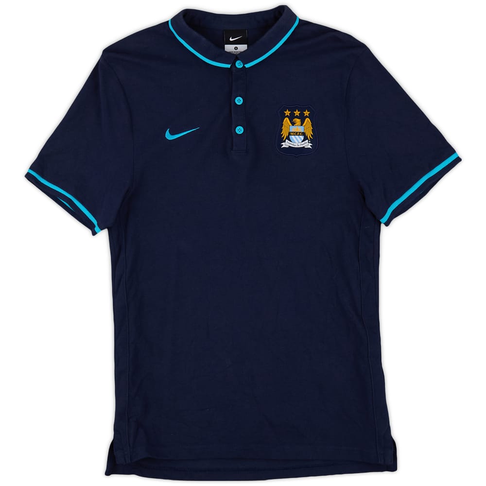 2015-16 Manchester City Nike Polo Shirt - 8/10 - (S)