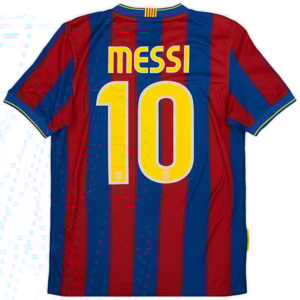 2009-10 Barcelona Home Shirt Messi #10 - 8/10 - (S)