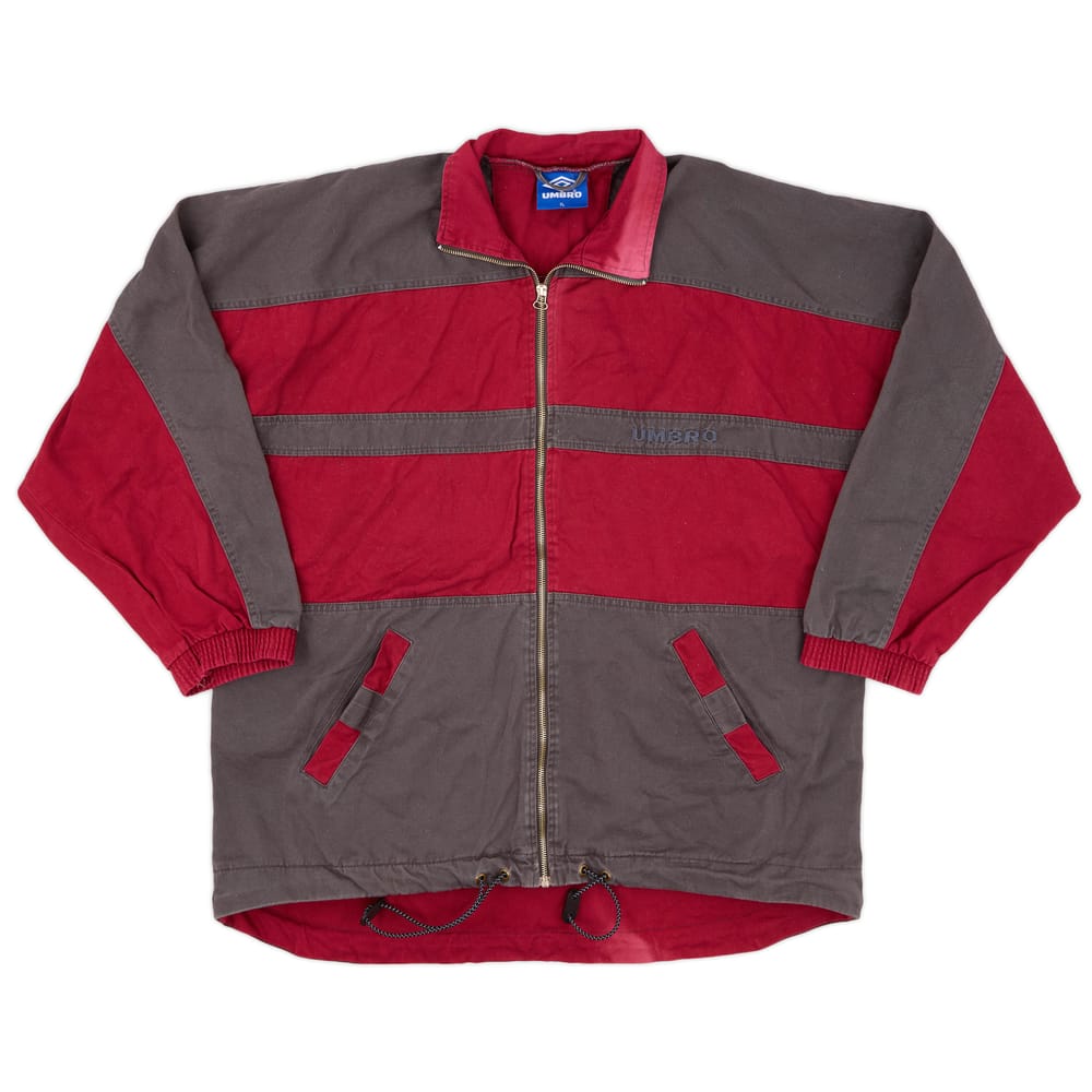 1996-97 Manchester United Umbro Denim Track Jacket - 8/10 - (XL)
