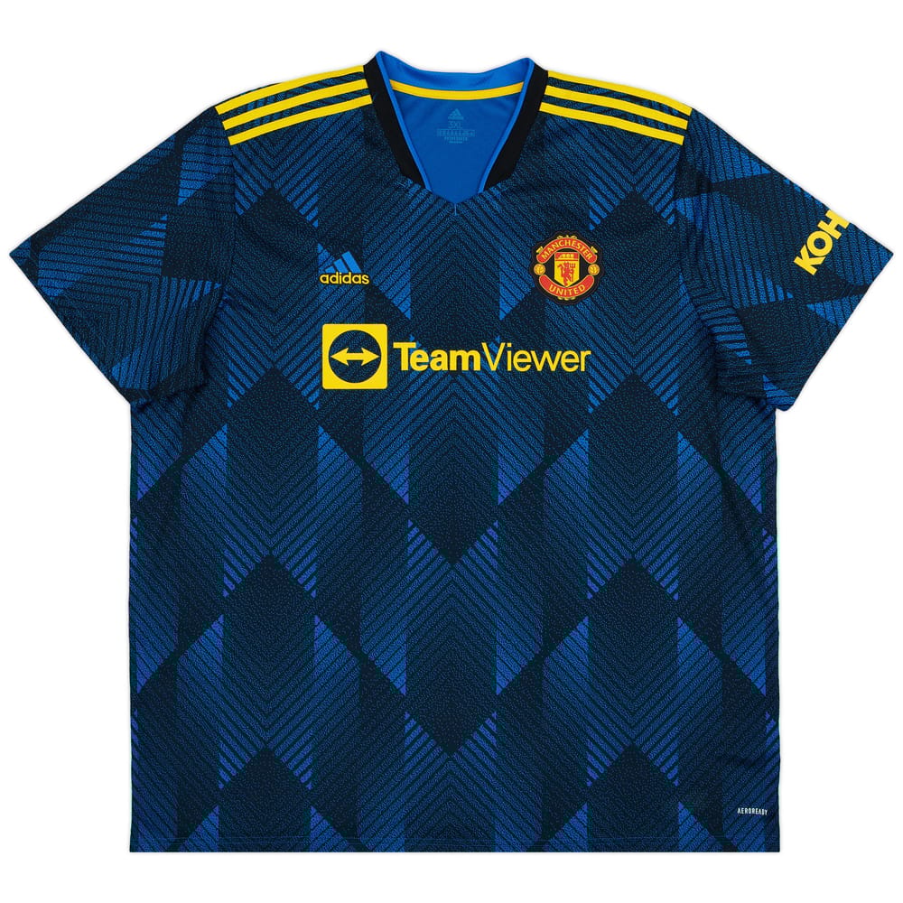 2021-22 Manchester United Third Shirt - 10/10 - (3XL)