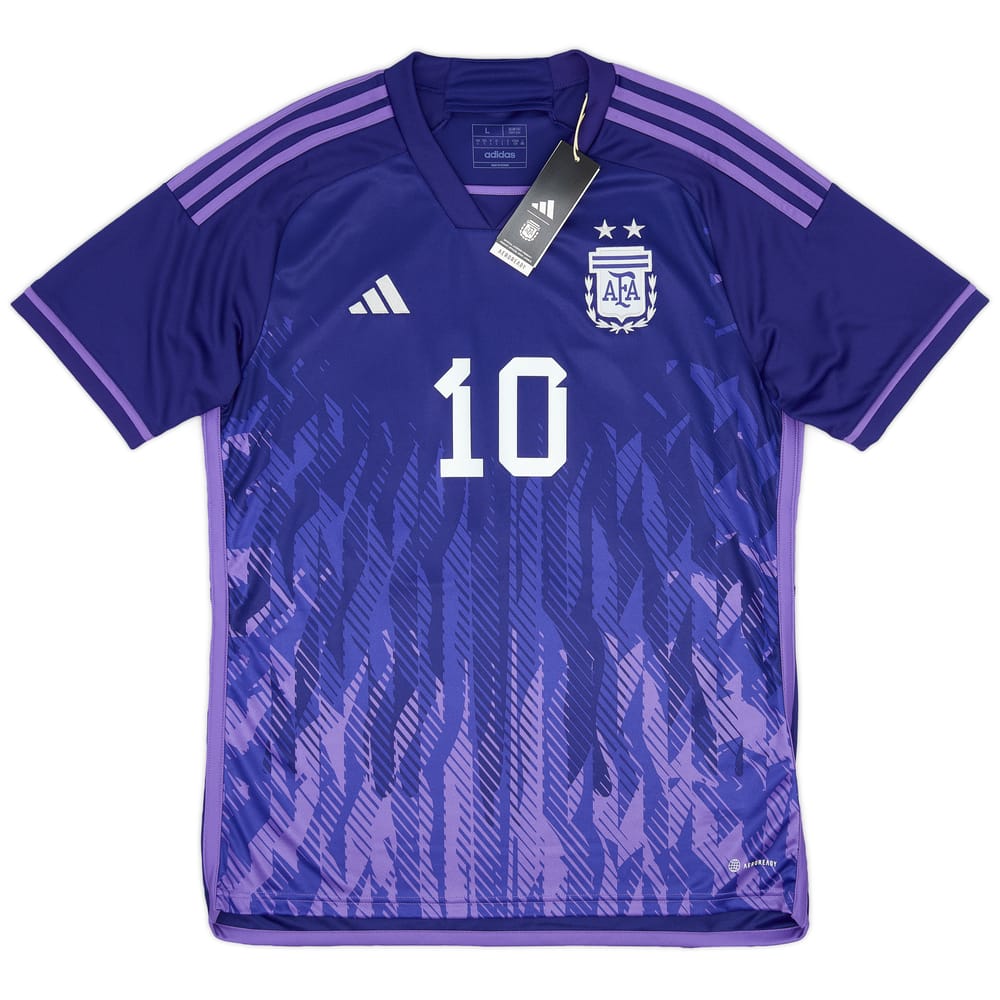 2022-23 Argentina Away Shirt Messi #10