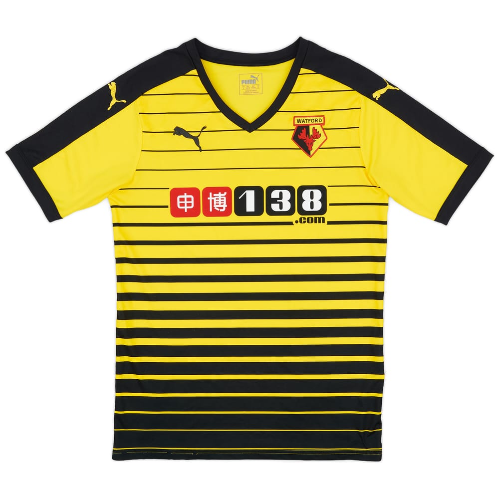 2015-16 Watford Home Shirt - 6/10 - (S)