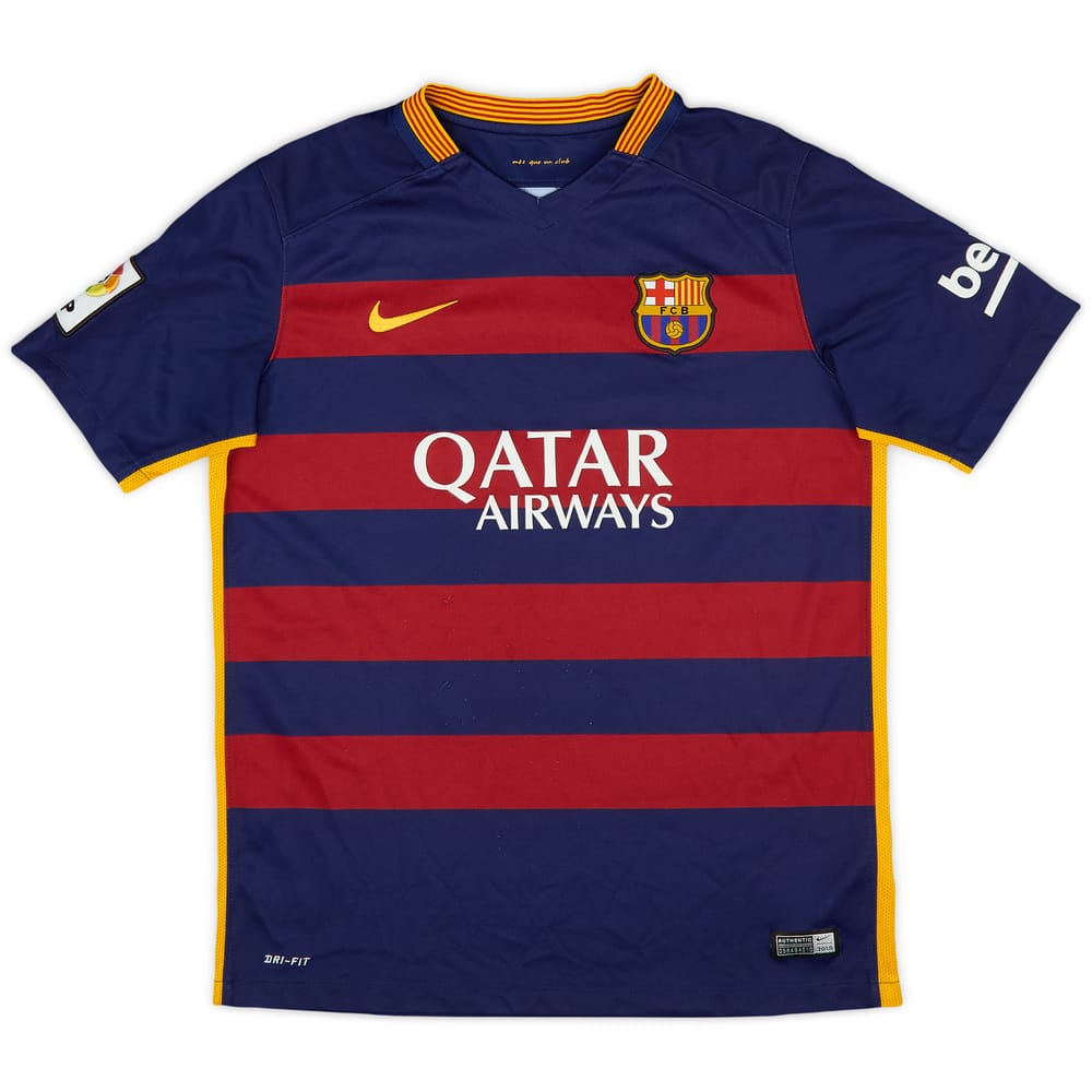 2015-16 Barcelona Home Shirt - 6/10 - (XL.Boys)
