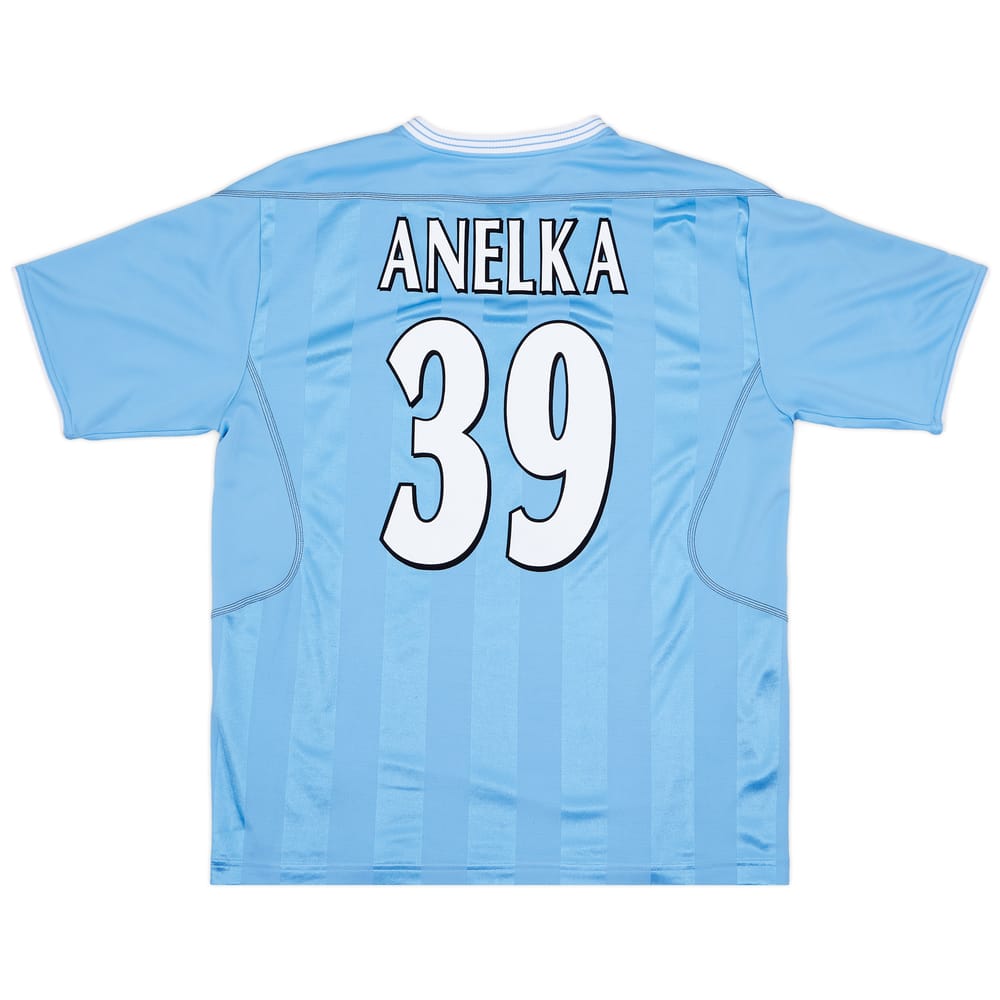 2003-04 Manchester City Home Shirt Anelka #39 - 9/10 - (L)