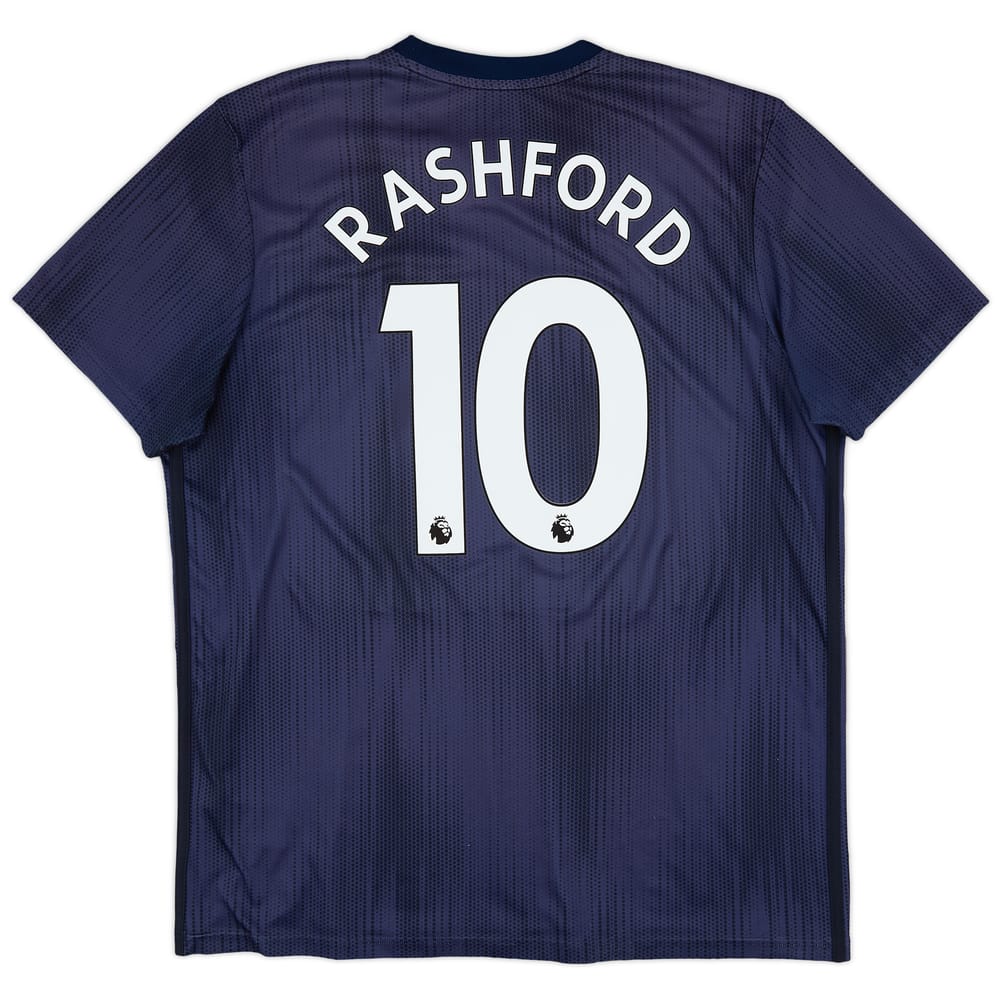2018-19 Manchester United Third Shirt Rashford #10 - 5/10 - (XL)