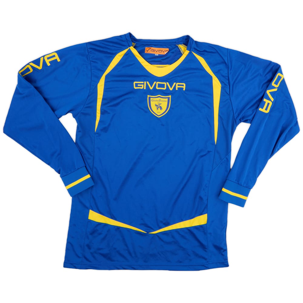 2009-10 Chievo Verona Givova Training L/S Shirt - 8/10 - (L)
