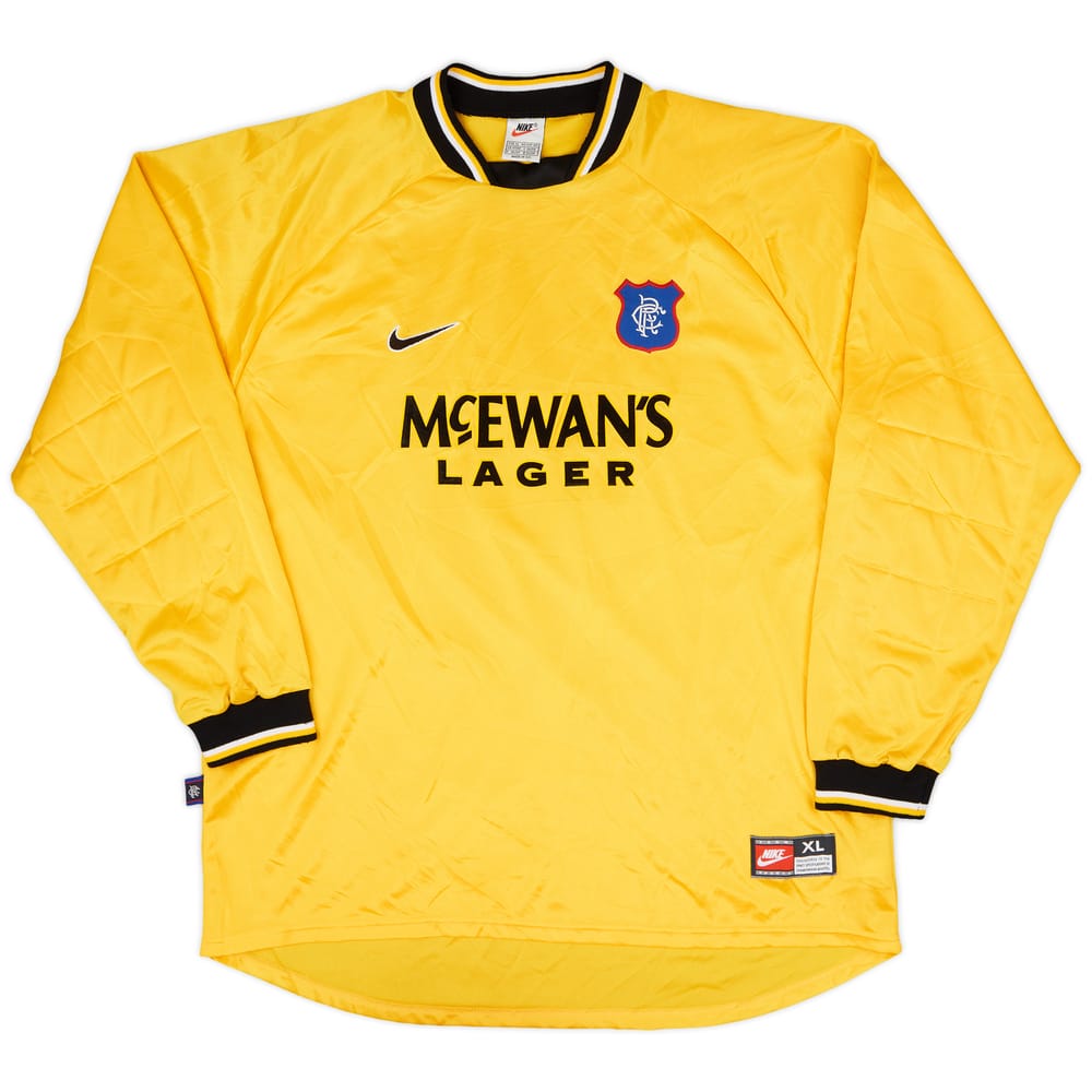 1997-99 Rangers GK Shirt - 9/10 - (XL)