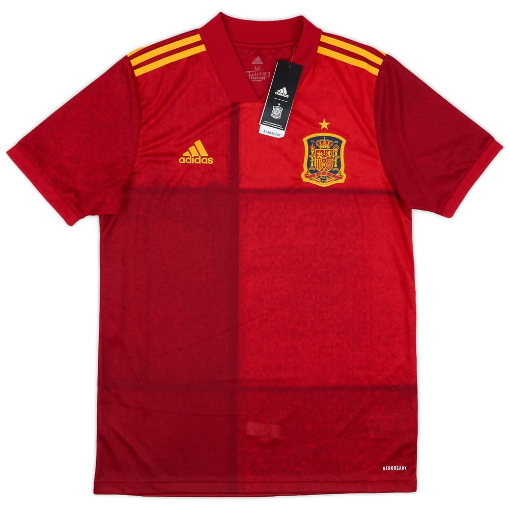 2020-21 Spain Home Shirt (M)