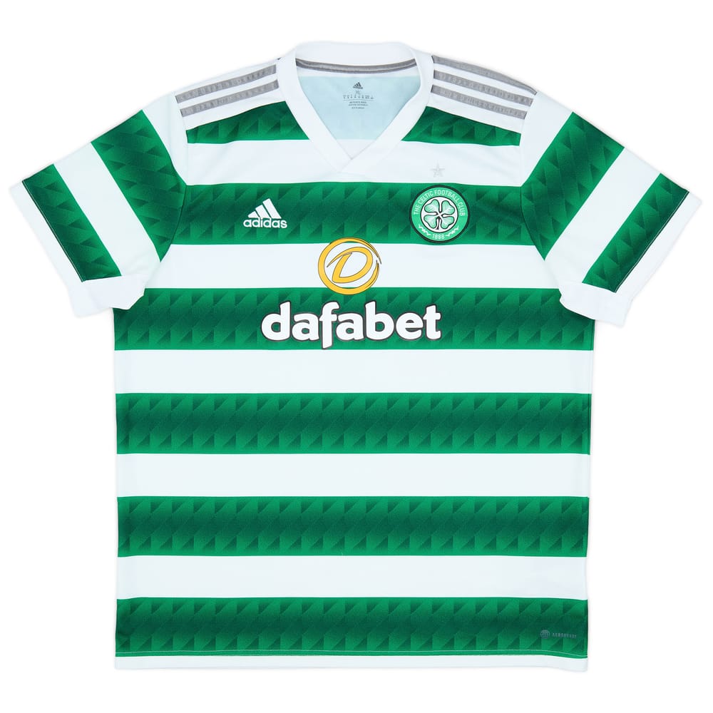 2022-23 Celtic Home Shirt - 7/10 - (XL)