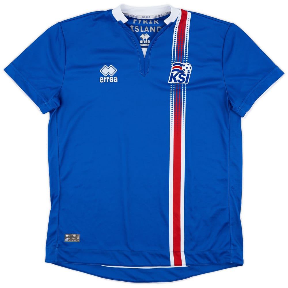 2016-18 Iceland Home Shirt - 9/10 - (S)