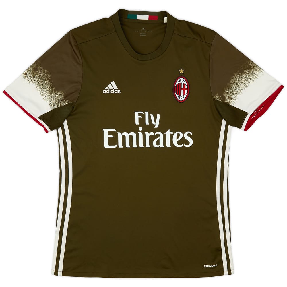 2016-17 AC Milan Third Shirt - 8/10 - (L)