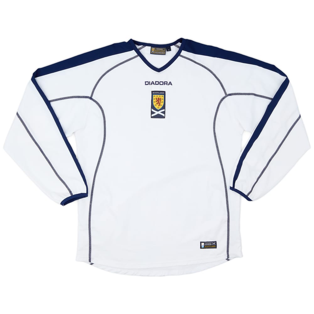 2003-05 Scotland Away L/S Shirt - 8/10 - (L)