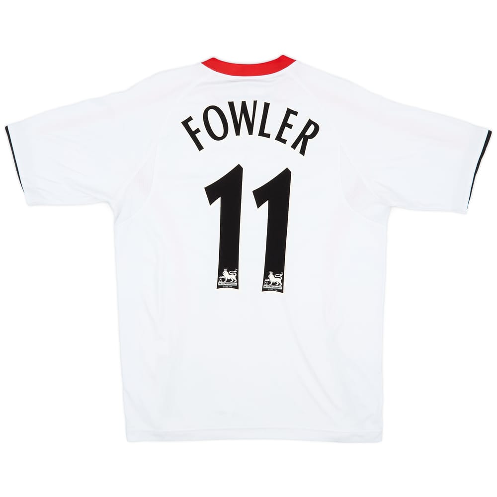 2005-06 Liverpool Away Shirt Fowler #11 - 8/10 - (M)