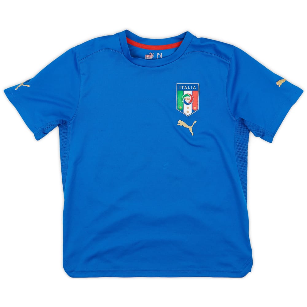 2006-07 Italy Puma Training Shirt - 6/10 - (L.Boys)