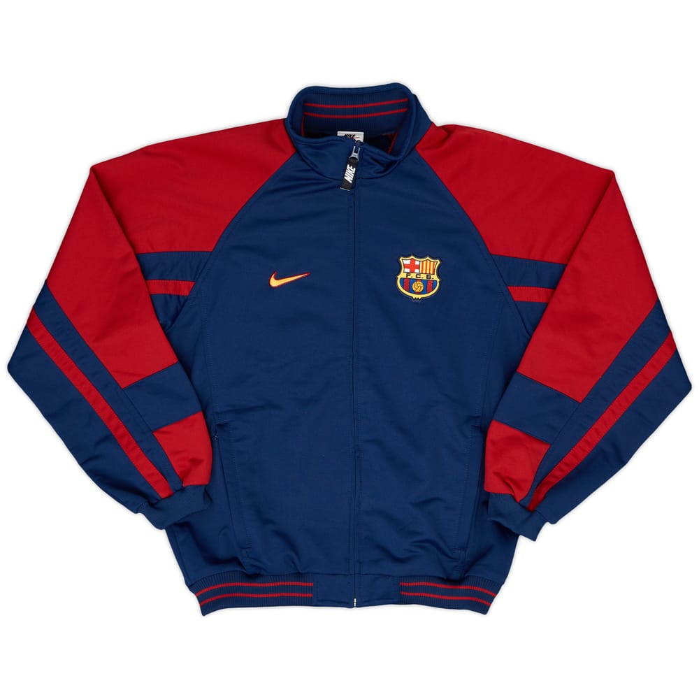 1999-01 Barcelona Nike Track Jacket - 8/10 - (XL.Boys)
