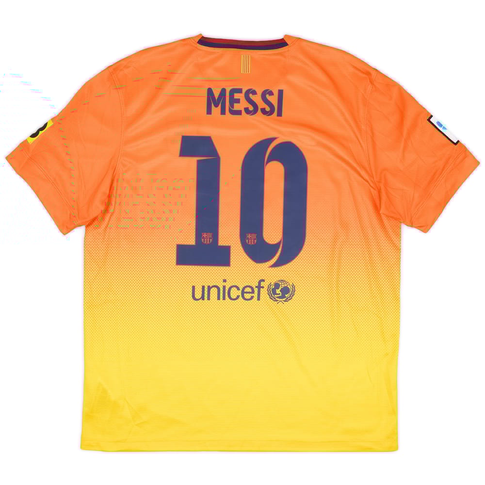 2012-13 Barcelona Away Shirt Messi #10 (XL)