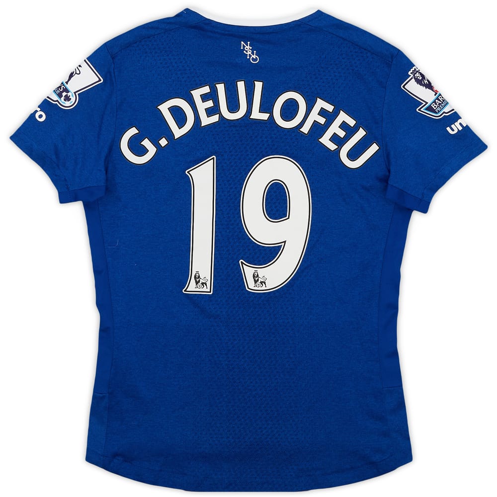 2015-16 Everton Home Shirt G.Deulofeu #19 - 8/10 - (S.Boys)