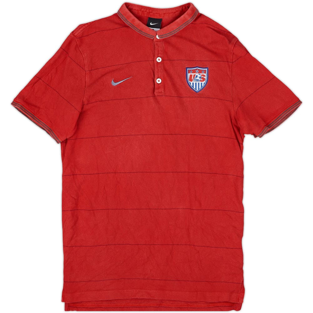 2014-15 USA Nike Polo Shirt - 6/10 - (M)