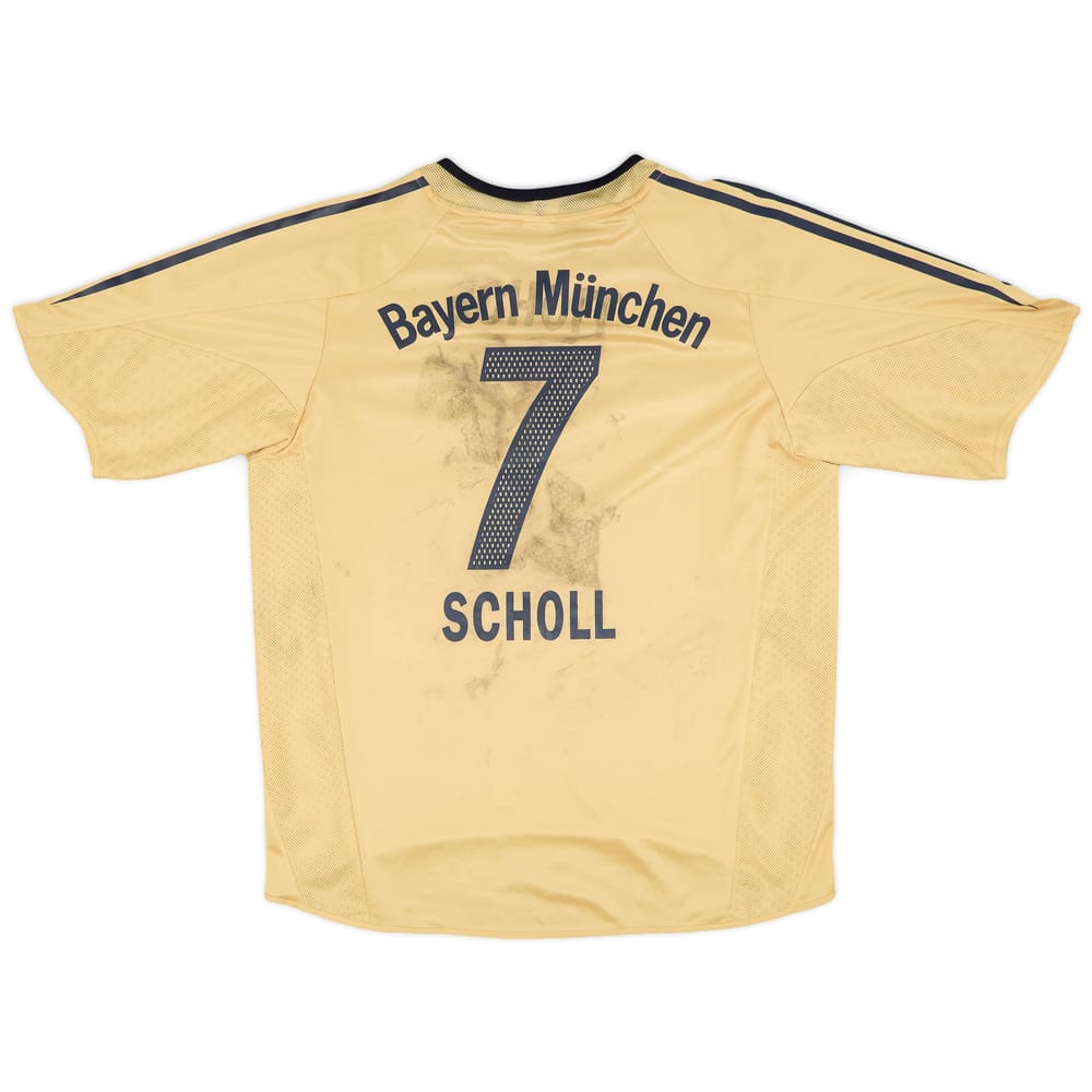 2004-05 Bayern Munich Away Shirt Scholl #7 - 5/10 - (L)